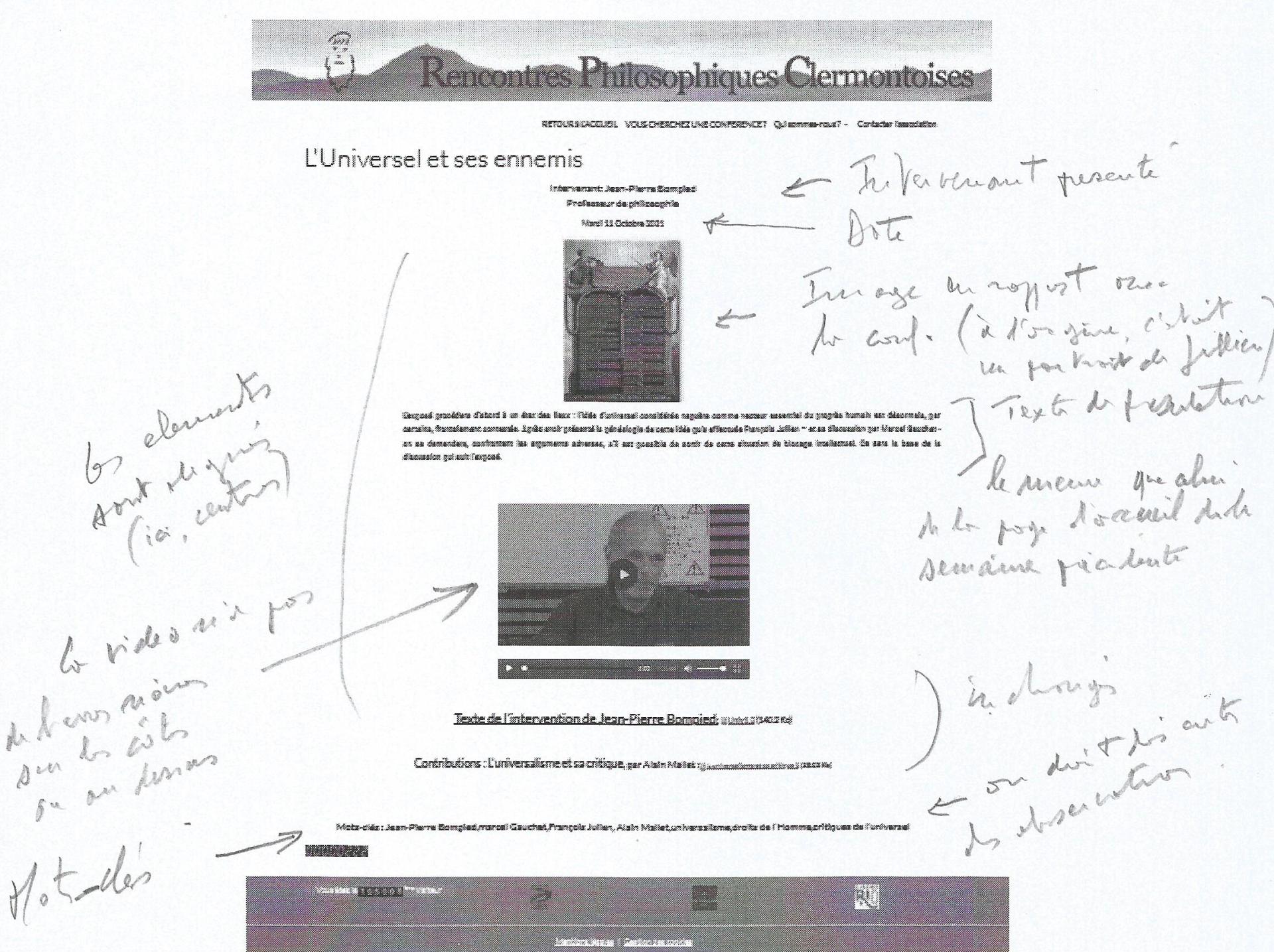 Documentation page conerence septembre 2023